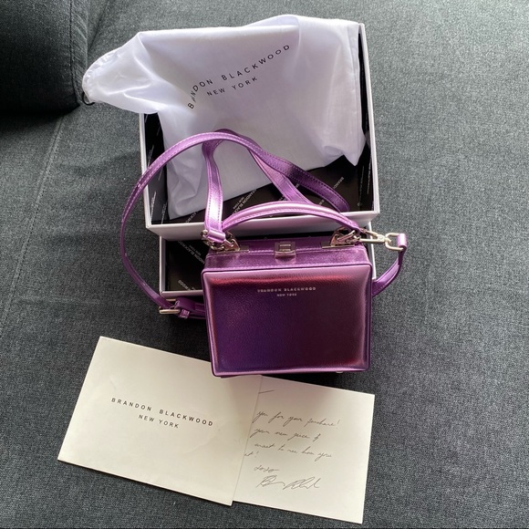 Brandon Blackwood Mini Kendrick Trunk Crossbody - Picture 2 of 6